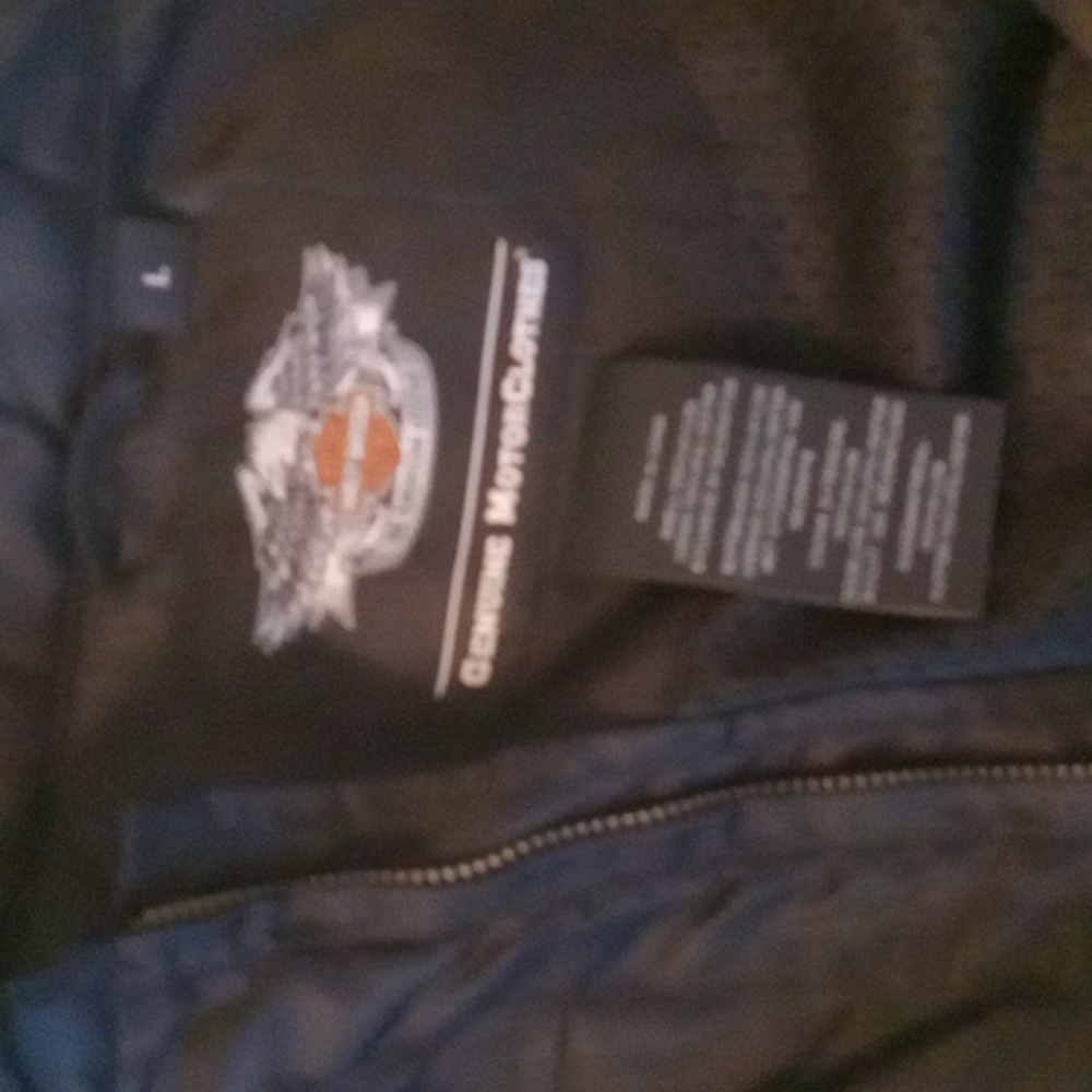 Large Nylon Harley Davidson Jacket - image 4